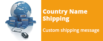 Country Name Shipping - addon for CS-Cart