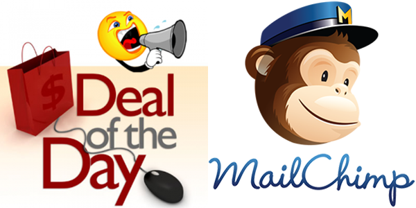 Deal of the Day with Alerts MailChimp